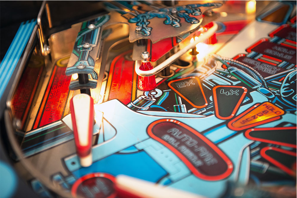 Pinball machines available to hire in London