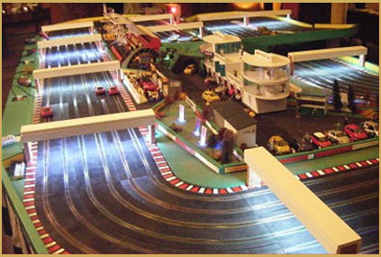 Large Scalextric track hire in London